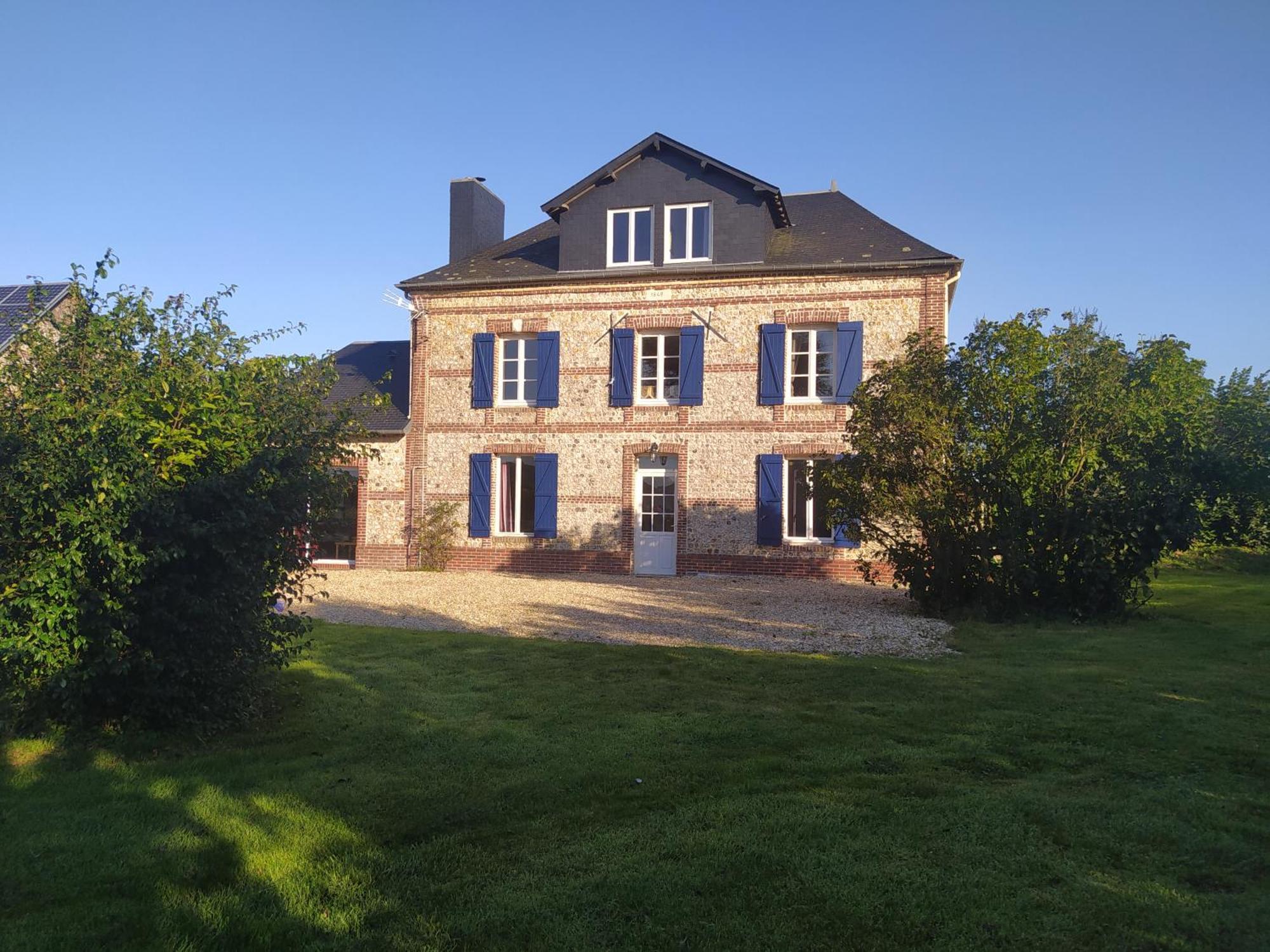 Chambres D'Hotes " Le Clos Des Colimacons " Maniquerville Esterno foto